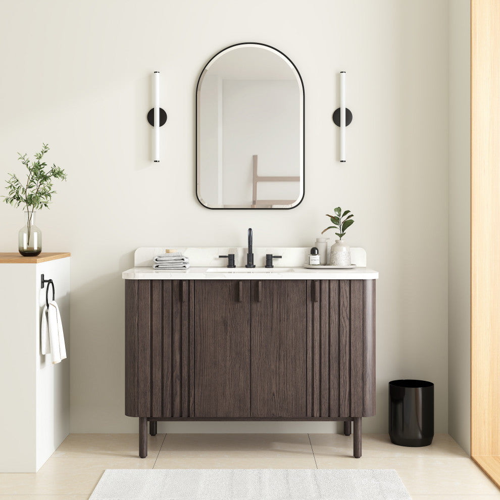 Blakely Vanity Combo Collection, Brown Oak, 49