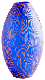 Small Fused Groove Vase