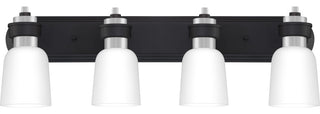 Quoizel CRD8630BN Four Light Bath, Brushed Nickel Finish