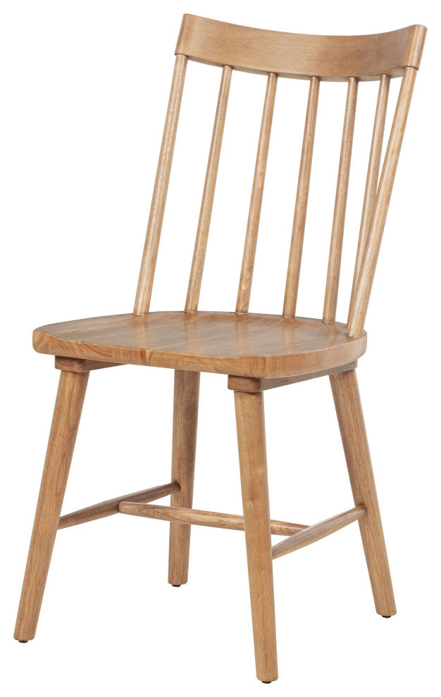 Middleton Solid Wood Dining Side Chair Brown, Set of 2
