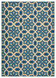 GDF Studio Henna Indoor Geometric Area Rug, 8'x11'