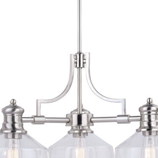 Vaxcel Lighting H0220 Beloit 3 Light 26"W Chandelier - Satin Nickel