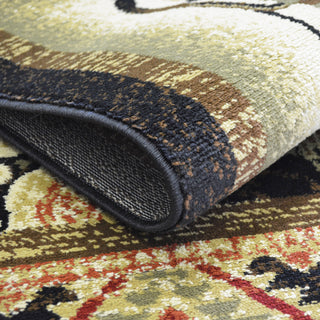 Hearthside Cabin Hideaway Lodge Area Rug, 2'3"x3'3"