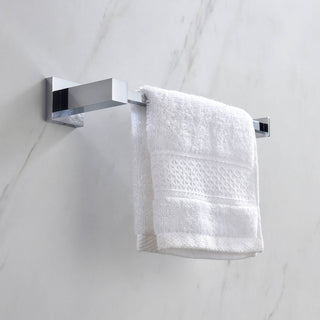 Cube 2-Piece Bathroom Hardware Set, Chrome