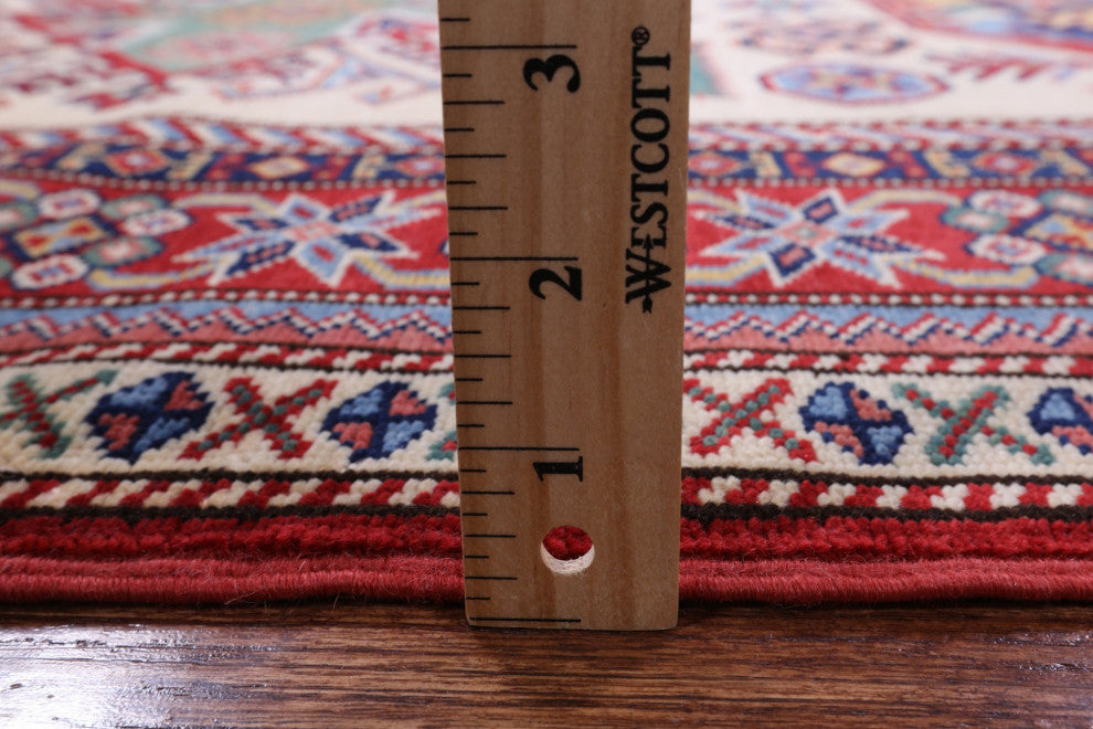 4' 4" X 6' 1" Shirvan Handmade Wool Rug Q6789
