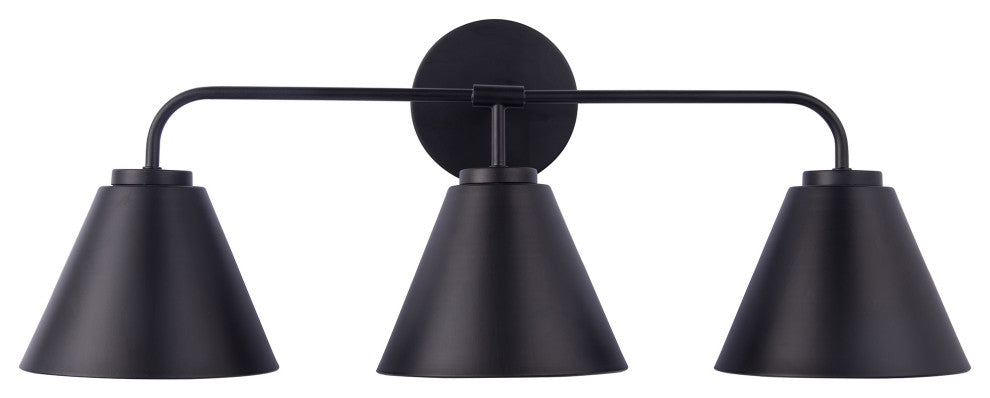 3-Light Modern Gold Vanity Light