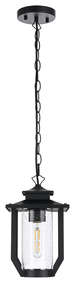 Home Living 7" Outdoor Pendant, Black