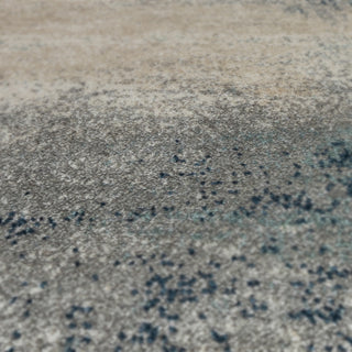 Yasmin Bern Area Rug, Blue, 9' x 13', Abstract