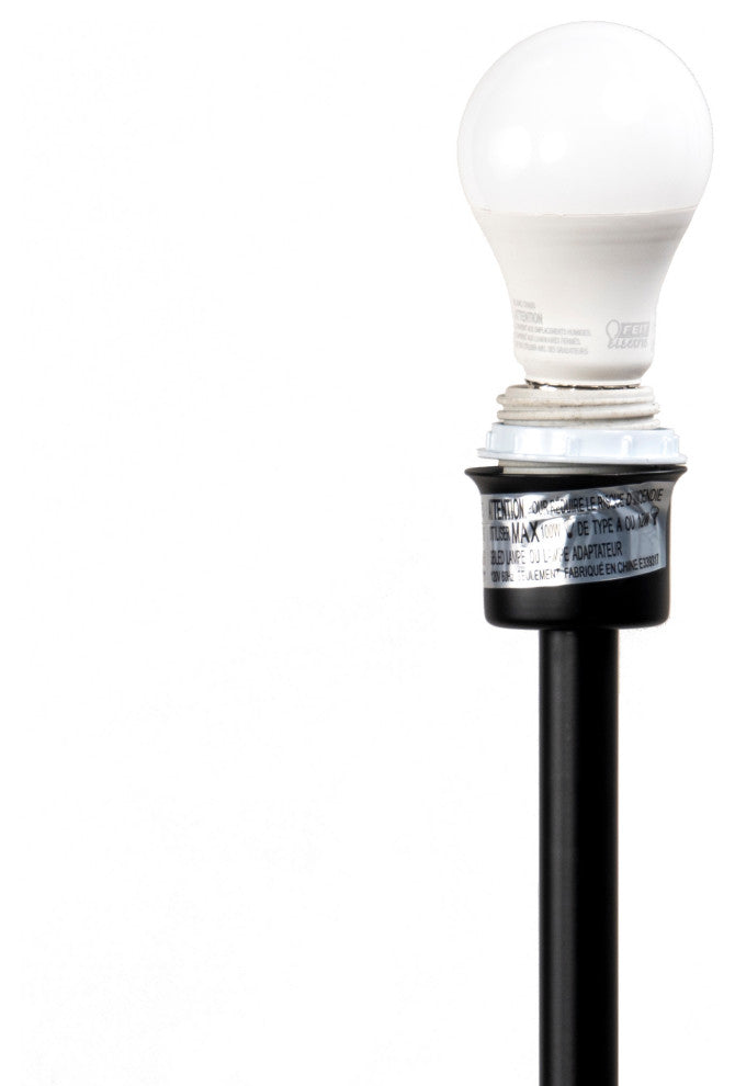 Nuloom 60" Marble/Iron Modern Tray Floor Lamp