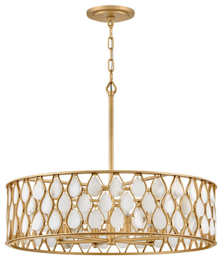 Fredrick Ramond Estie Medium Chandelier, Piastra Gold
