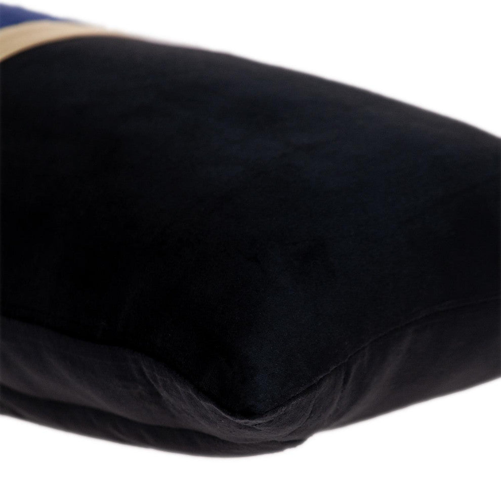 Parkland Collection Myra Blue Throw Pillow, Rectangle