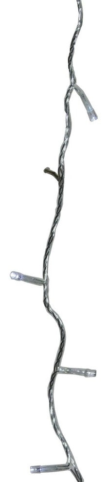 Set of 48 Cool White LED Battery Operated Christmas Lights