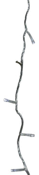 Set of 48 Cool White LED Battery Operated Christmas Lights