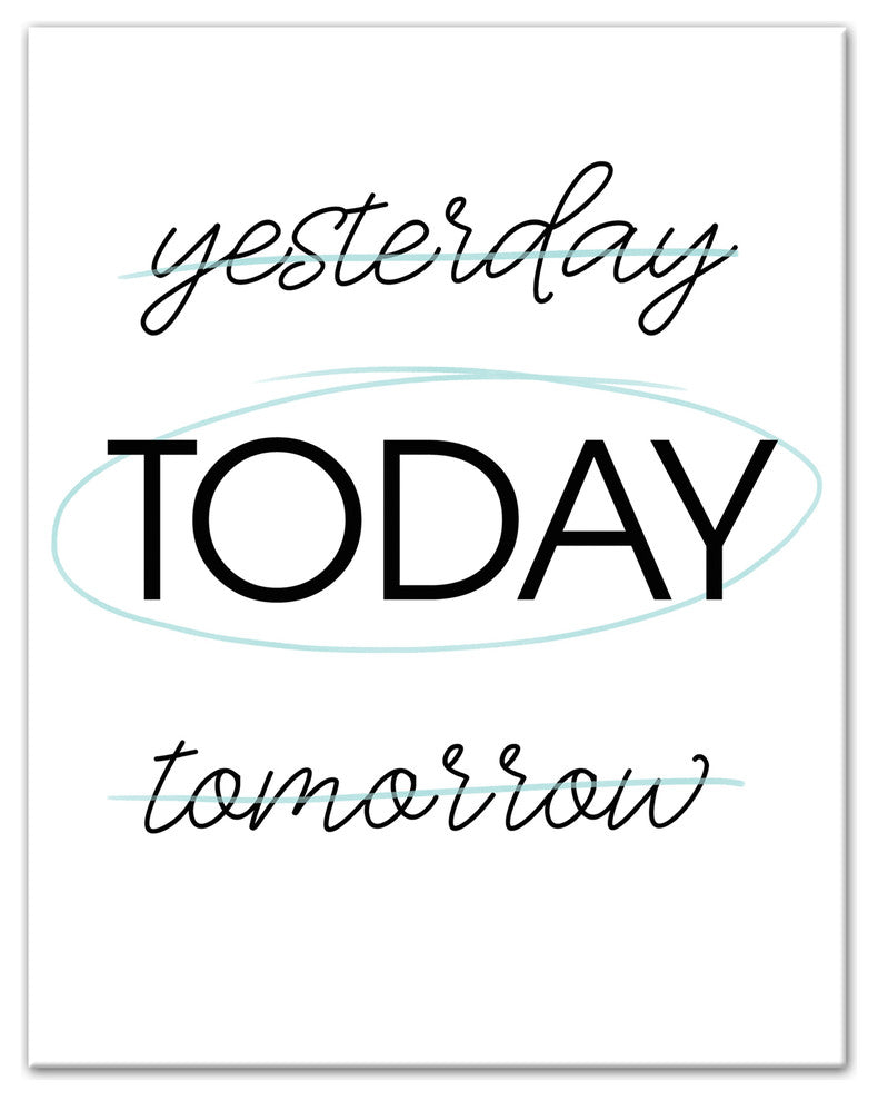 Don't Procrastinate 11x14 Canvas Wall Art