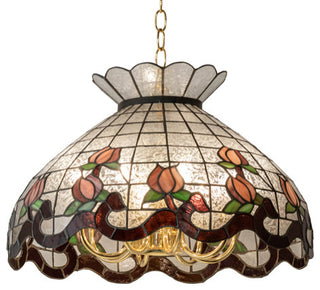 20 Wide Roseborder Pendant