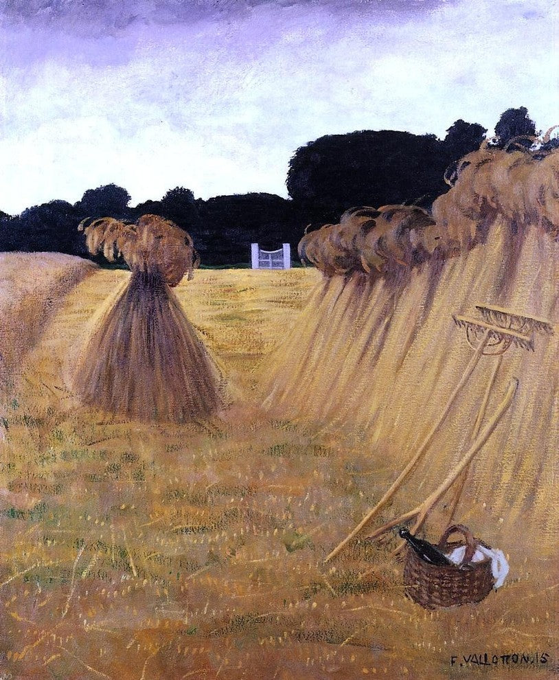 Felix Vallotton Les Javelles, 20"x25" Wall Decal