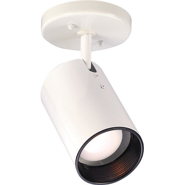 Nuvo Lighting 1-Light R20 Straight Cylinder, White, SF76-412