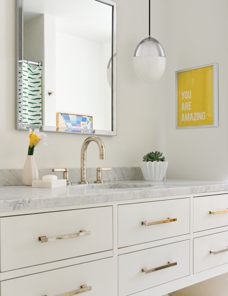 Orion 1-Light Pendant, Polished Nickel Finish, Small