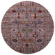 Ahgly Company Indoor Round Mid-Century Modern Area Rugs, 4' Round