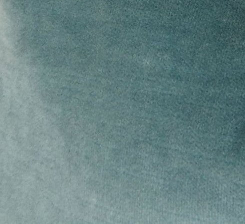 Aqua Dulce Teal Handmade Luxury Pillow, 12"x20"