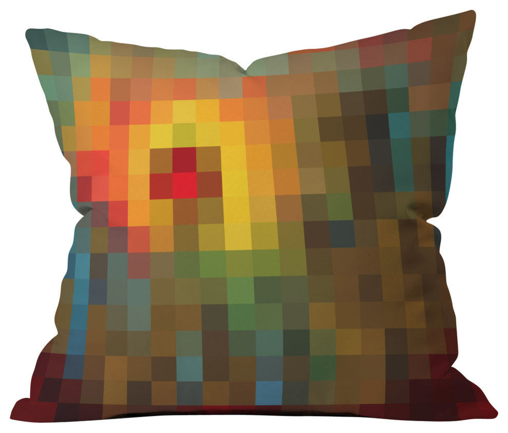 madart inc Glorious Colors Outdoor Throw Pillow