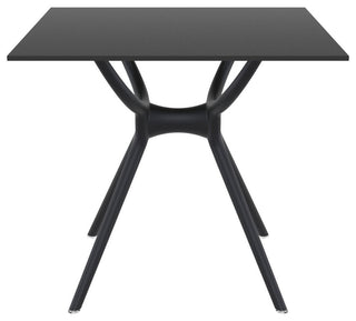 Compamia Air Square Dining Table, Black