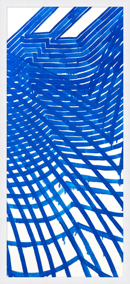 Blue Graph 1, Giclee Reproduction Artwork