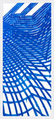 Blue Graph 1, Giclee Reproduction Artwork