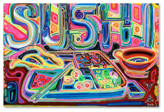 Josh Byer 'Sushi' Canvas Art, 22" x 32"