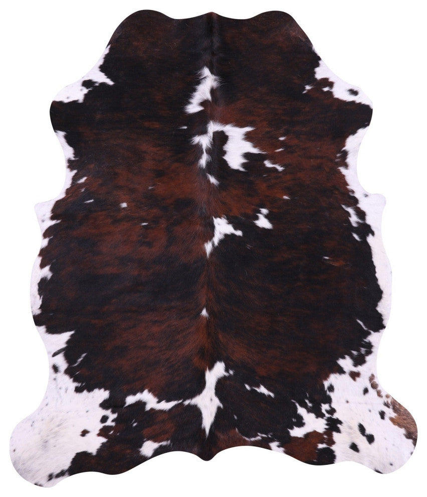 5' 11" X 5' 8" Natural Cowhide Rug C1867