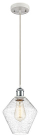 Innovations 516-1P-WPC-G654-8 1-Light Mini Pendant, White, Polished Chrome