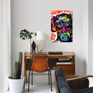 "Dox" by Dean Russo, Canvas Print, 18"x12"