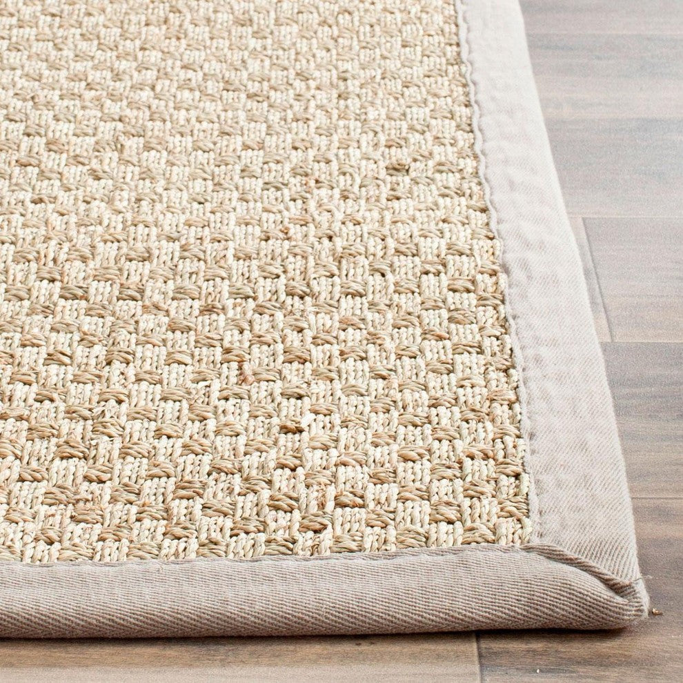 Safavieh Natural Fibers 100 NF114P 10' Square Natural Rug