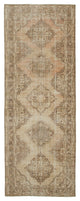 Rug N Carpet - Handwoven Oriental 4' 9" x 12' 4" Vintage Runner Rug