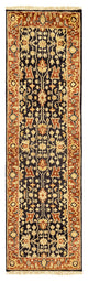 Surya Taj Mahal TJ-6599 2'x3' Rug, Black/Burnt Orange/Tan/Wheat/Camel