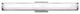Hinkley Acclaim Large Led Vanity, Brushed Nickel