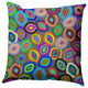 Modern Leaf Pile Indoor/Outdoor Throw Pillow