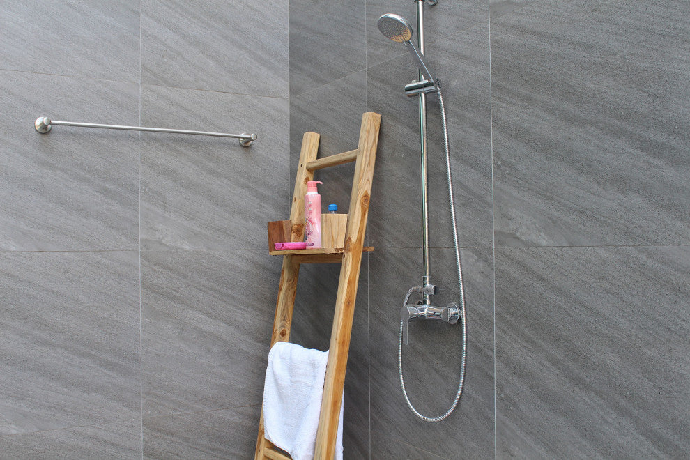 Haussmann Teak Adjustable Shelf (ONLY) for Towel Ladder Teak Oil