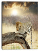 Leopard Relaxing on Tree, African Canvas Art Print, 30"x40"