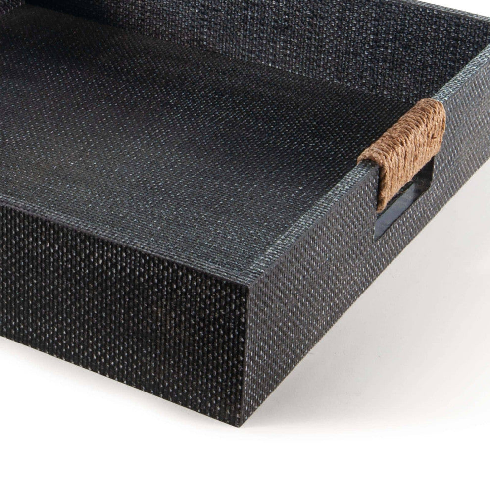 Logia Square Tray Large, Gray