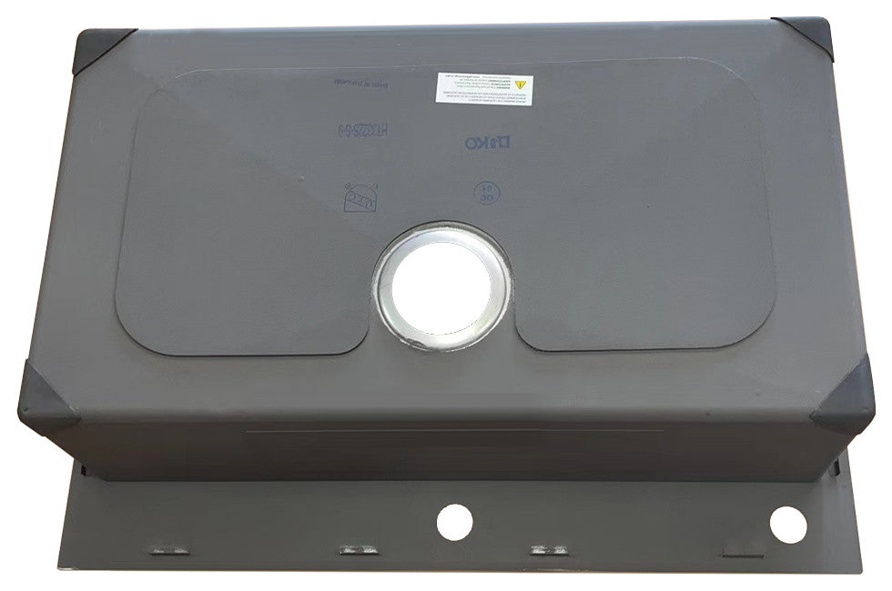 Sinber Single Bowl Kitchen Sink with 304 Stainless Steel Satin Finish, 33"x22", Drop in