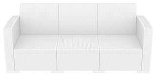 Compamia Monaco Patio Sofa, White