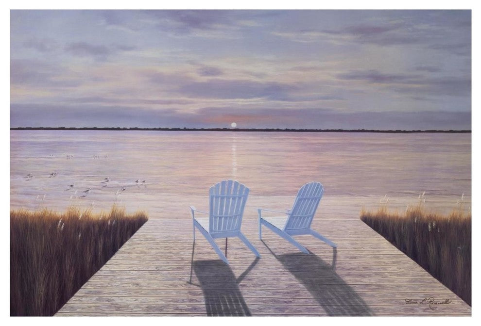 "Idle Hour" Digital Paper Print by Diane Romanello, 20"x14"