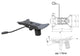 Replacement Pedal Office Chair Component For Chairs and Stools