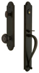 Arc 1-Piece Dummy Handleset, S Grip and Parthenon Knob, Timeless Bronze, 848683