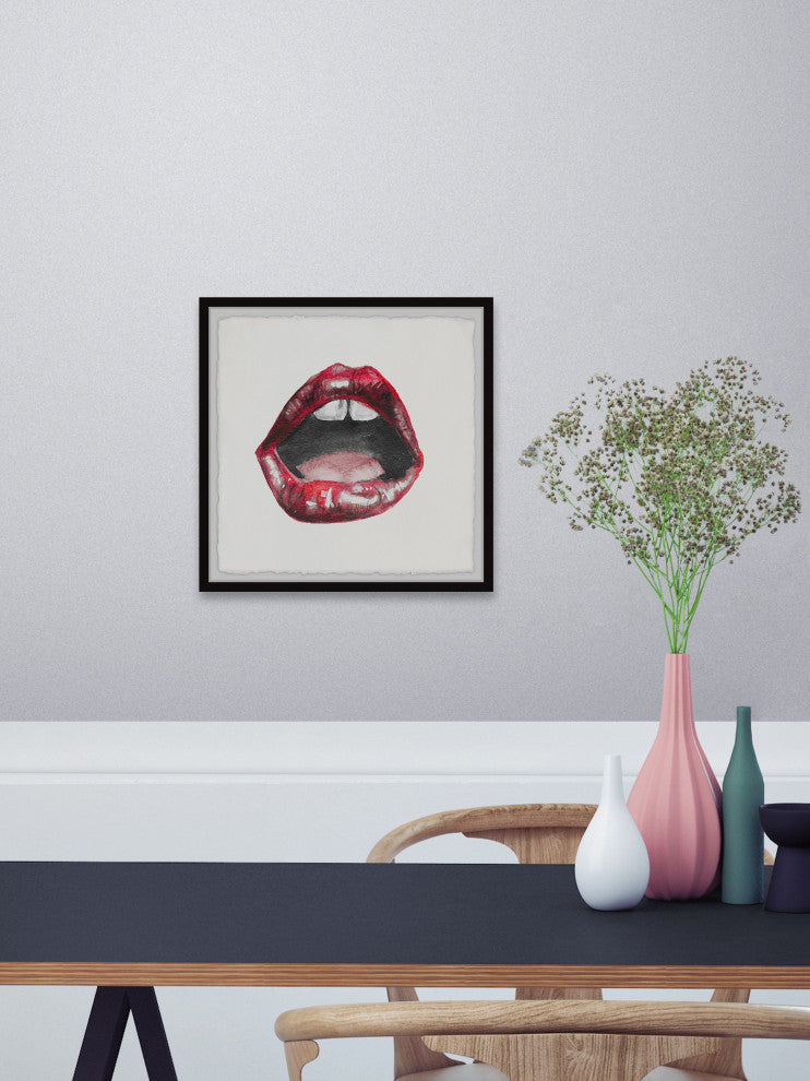 "Bittersweet" Framed Painting Print, 32x32