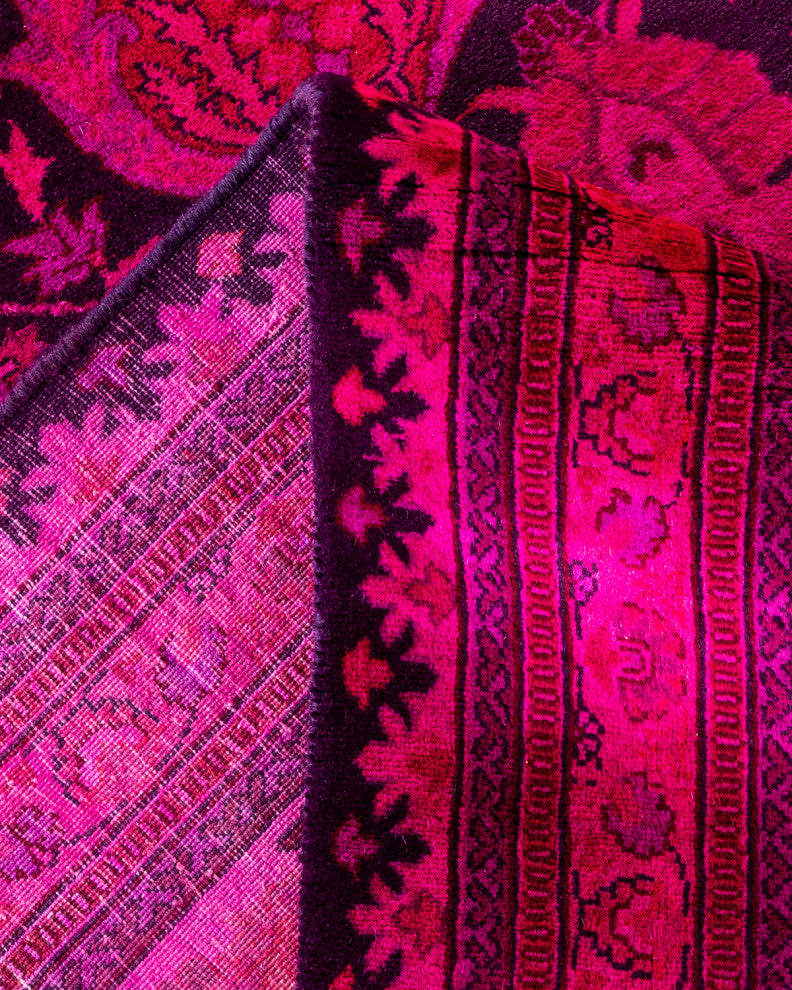 Fine Vibrance, One-of-a-Kind Handmade Area Rug Black, 15'6"x12'1"