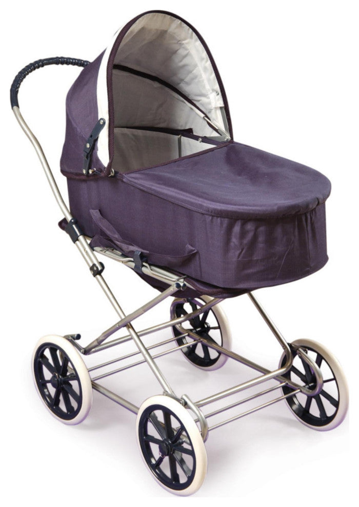 Navy/White 3-In-1 Pram/Carrier/Stroller