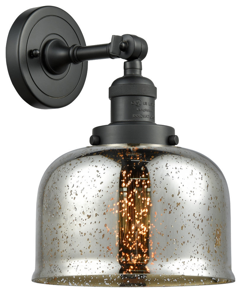 Innovations Lighting 203-Bk-G78-Led 1 Light Dimmable Led 8" Sconce