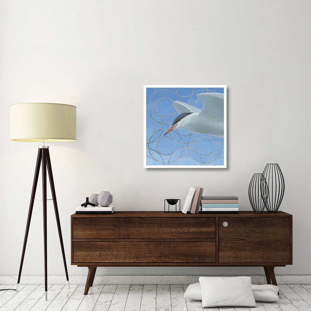 "Common Tern" Digital Paper Print by Kathrine Lovell, 32"x32"